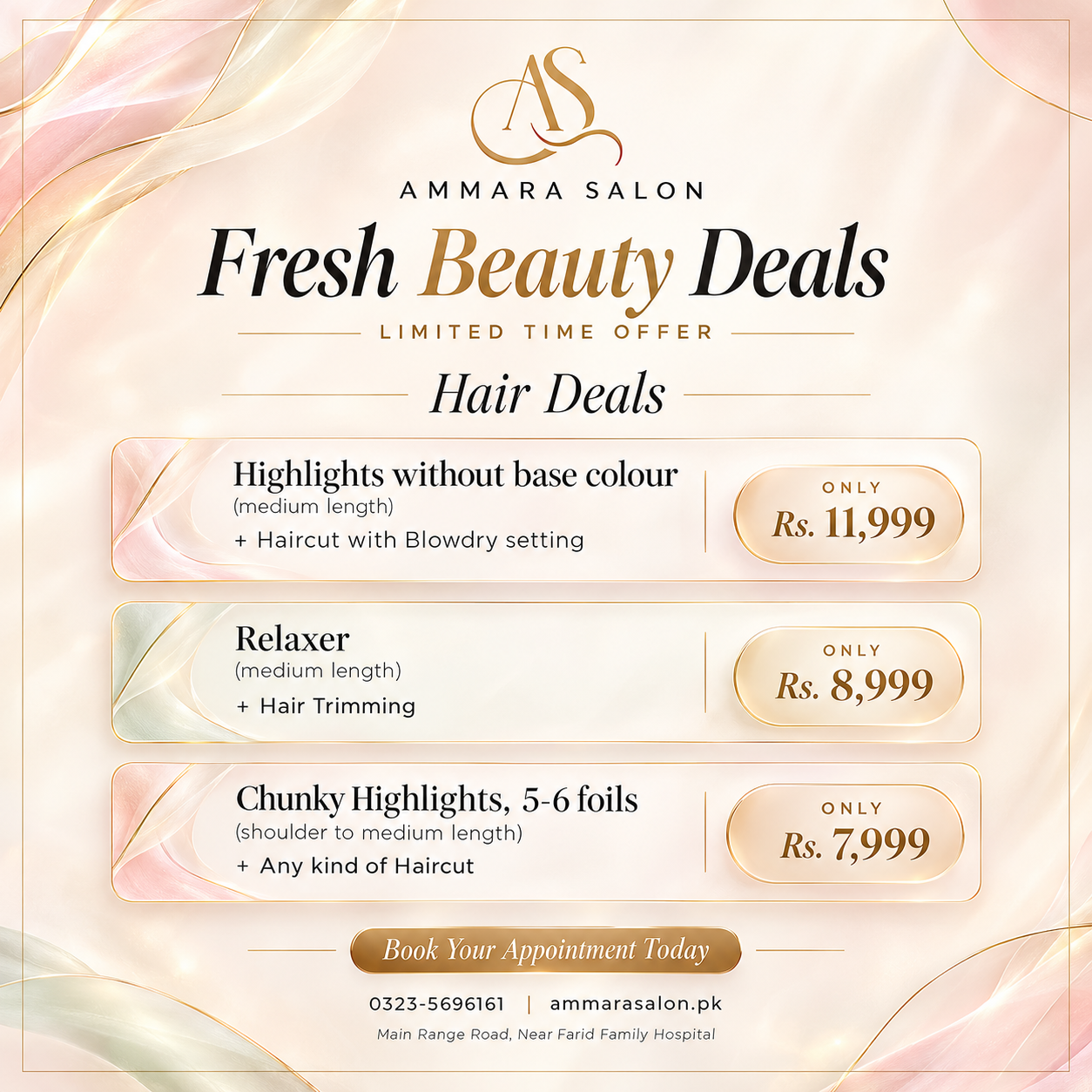 Hair Deal 1 - Chunky Highlights