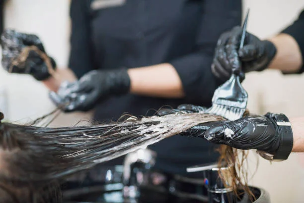 Expert hair coloring service in Rawalpindi salon